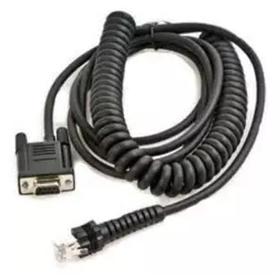 RS232-Kabel, 4 m, coiled, für GD4100, GD4500 (-HC), GM4500, GBT4500, schwarz