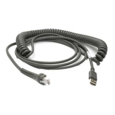 Zebra USB-Kabel 4,5 m, gedreht, Kabelcode: U09
