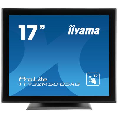 iiyama ProLite T1732MSC-B5AG, 43,2cm (17''), Projected Capacitive, Multi Touch, Antiglare, schwarz