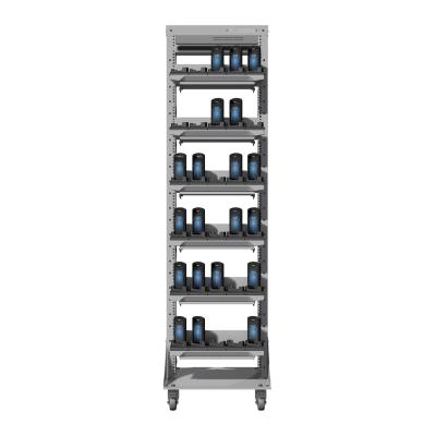 Zebra Single Sided Rack with Power Protection Unit