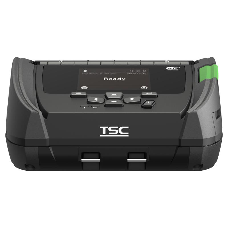 TSC Alpha-40L USB-C, BT, WLAN, NFC, 8 Punkte/mm (203dpi), RTC, Display