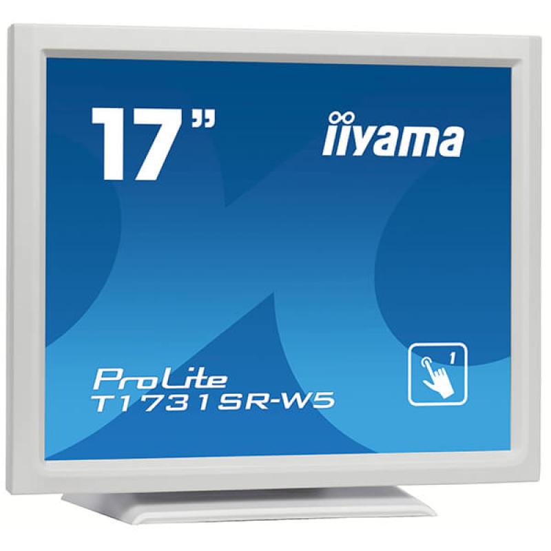 iiyama ProLite T1731SR-W5, 17'', resistiv, weiß