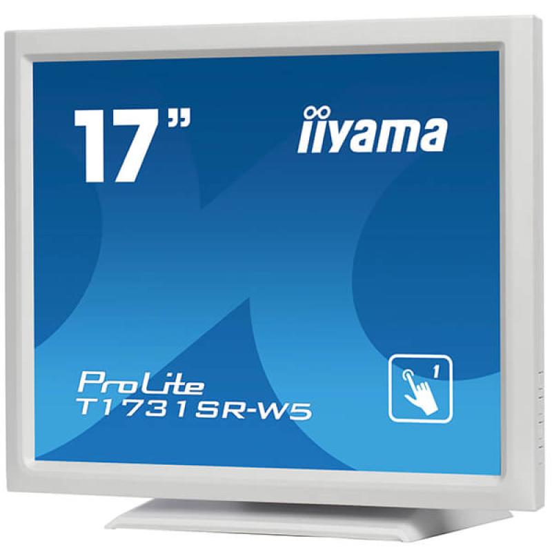 iiyama ProLite T1731SR-W5, 17'', resistiv, weiß