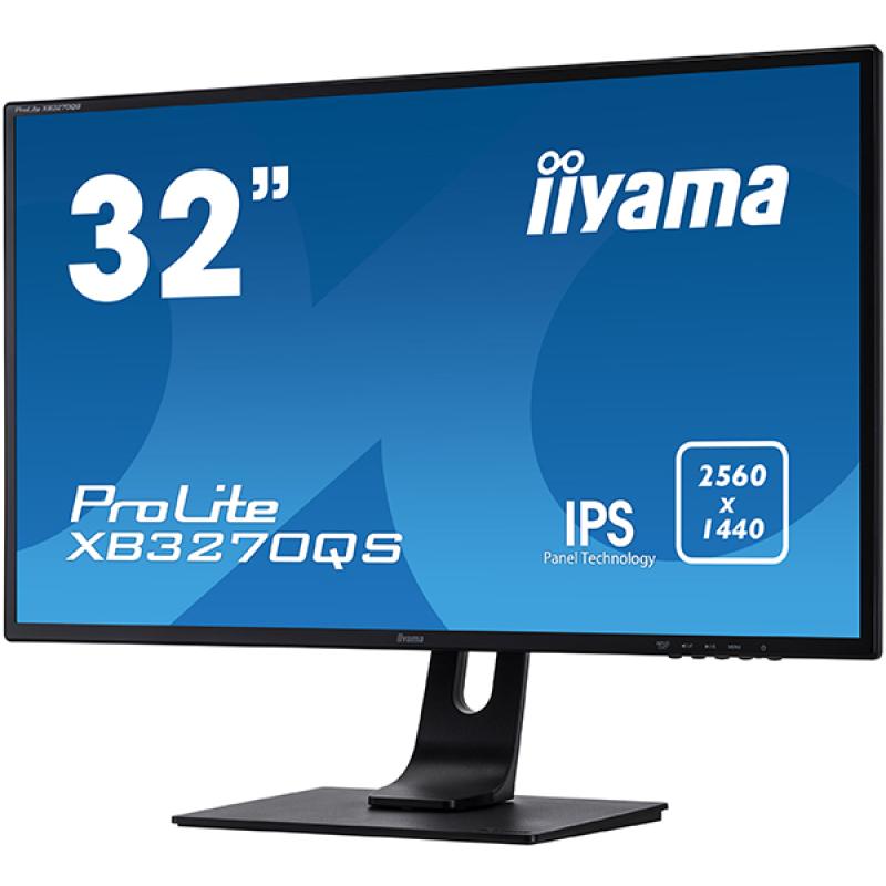 iiyama ProLite XB3270QS-B1, 80cm (31,5''), 4K Ultra HD, Widescreen, schwarz