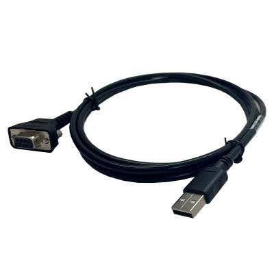 Zebra USB-Kabel 1,8 m, glatt, 9-Pin weiblich, für Fixmount Scanner DS457