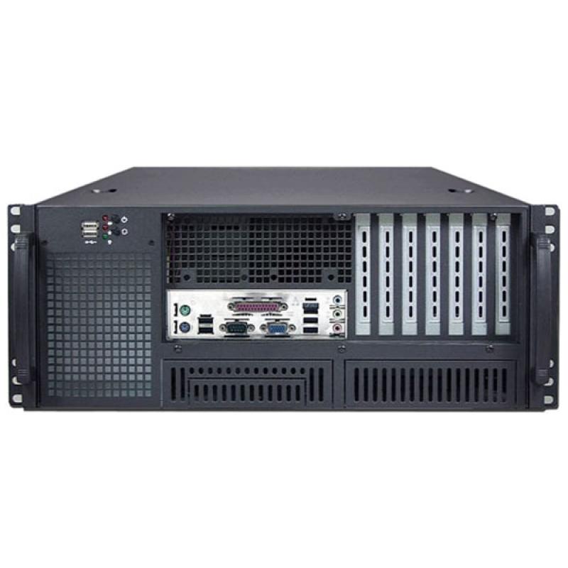 4HE Servergehäuse E4208, ATX, 8x HDD