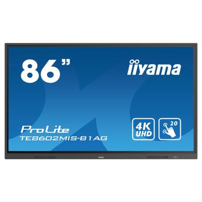 iiyama ProLite TE8602MIS-B1AG, 217,4cm (85,6''), Infrarot, 4K, schwarz, Android