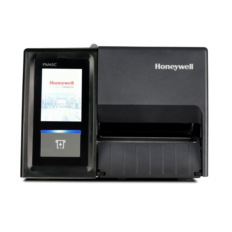 Honeywell PM45C, long door, 8 Punkte/mm (203dpi), Peeler, Disp., USB, USB-Host, RS232, Ethernet