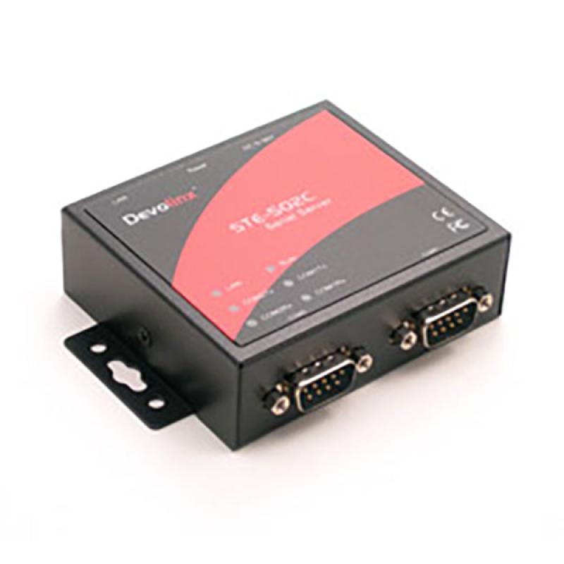 2-Port RS-232/422/485 To Ethernet Gateway