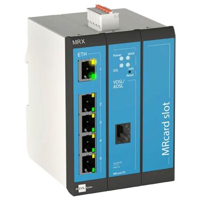 INSYS icom MRX3 DSL-A, modularer VDSL-/ADSL-Router Annex A, VPN VDSL2 ADSL/2/2+ 2xdig.ein 5xEthernet