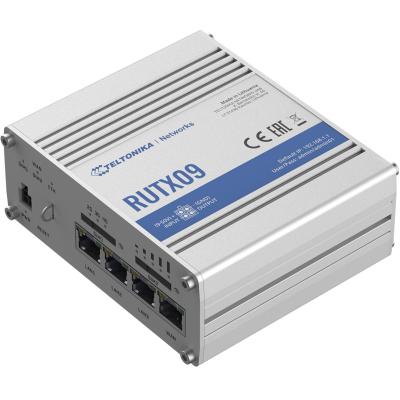 Teltonika RUTX09 4G LTE Cat6 Gigabit Industrial Router