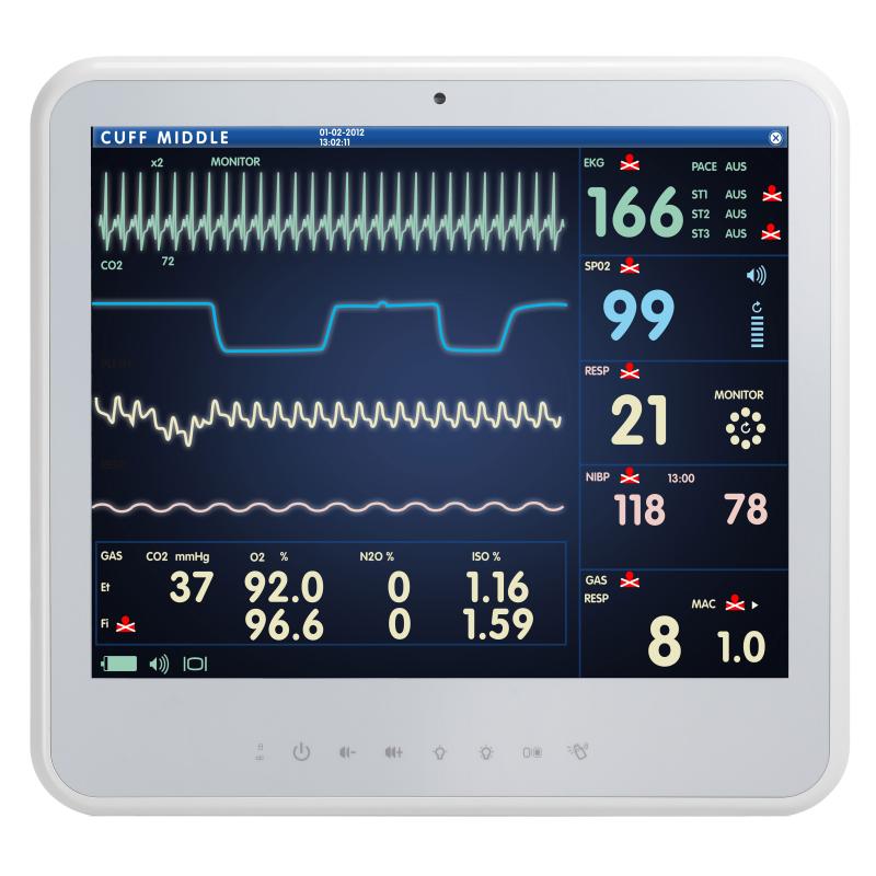 Medico 19S KI, 19" Medical Panel PC, MXM Nvidia A1000, EN60601-1, i5-13500TE, 16GB RAM, 256GB SSD