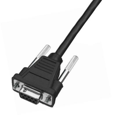 Honeywell RS232-Kabel für Eclipse, schwarz, 2,1m, DB9 Female, coiled