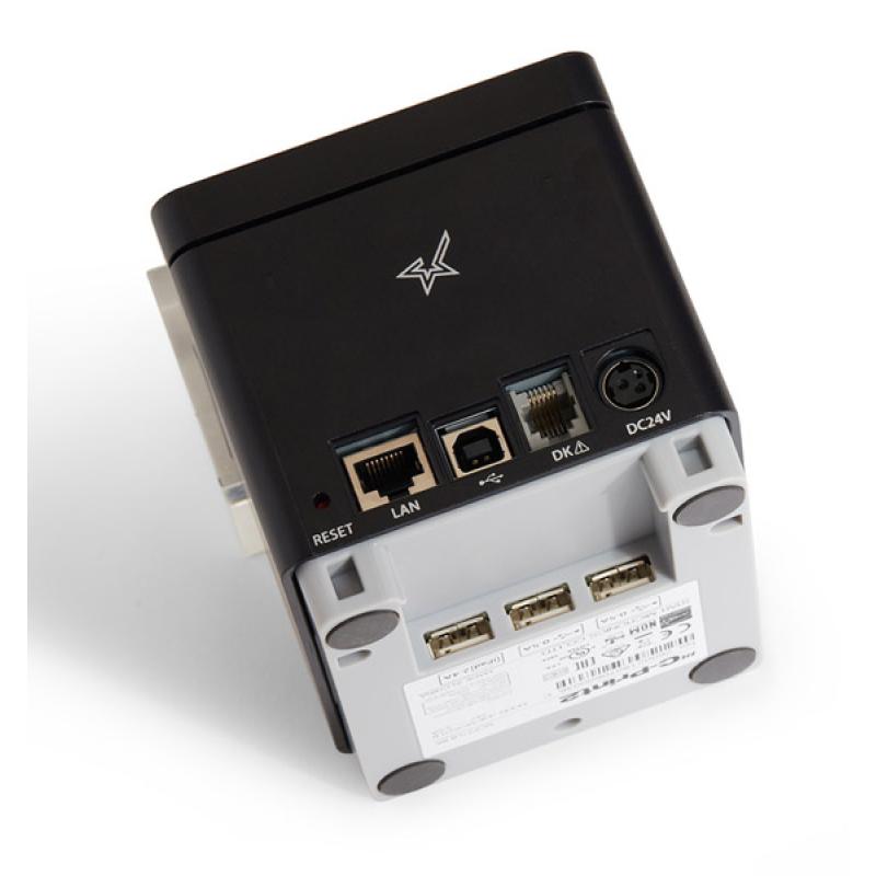 Star mC-Print2, USB, Ethernet, 8 Punkte/mm (203dpi), Cutter, weiß