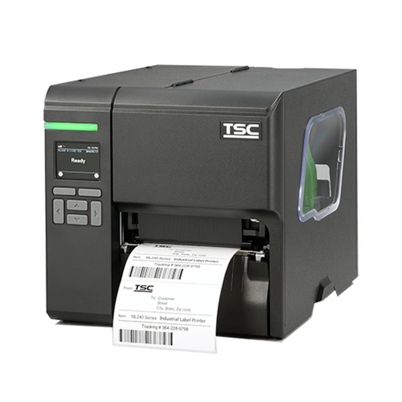 TSC Etikettendrucker, Thermotransfer, 8 Punkte/mm (203dpi), Medienbreite (max): 118, Netzkabel EU