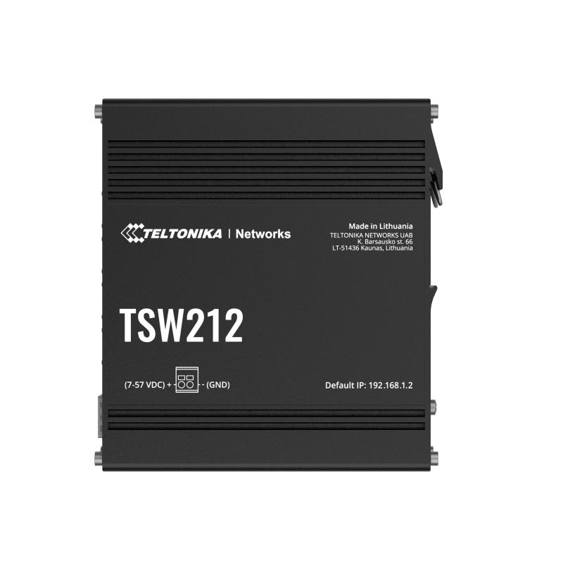 Teltonika TSW212 Managed Switch, ohne PSU