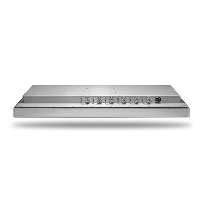 Hygrolion 225, 21,5", Panel PC, IP66, Celeron J6412, 8GB, 128GB TLC SSD, Wifi, Edelstahl, L&uuml;fterlos