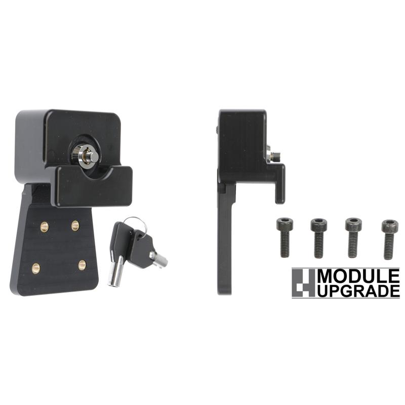 Module Upgrade, Verschlussmodul, inkl. 2 Schl&uuml;ssel, f&uuml;r Halterungen ohne Rugged Boot / Exoskelett, p
