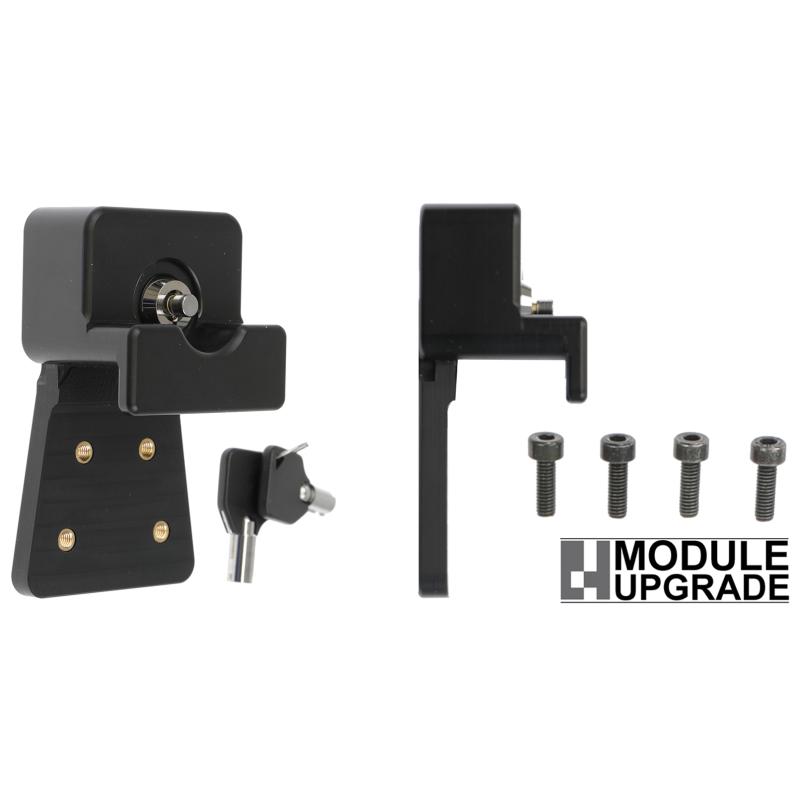 Module Upgrade, Verschlussmodul, inkl. 2 Schl&uuml;ssel, f&uuml;r Halterungen mit Rugged Boot / Exoskelett, pa