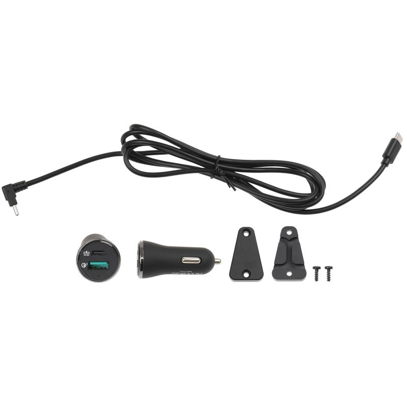 Zigarettenanz&uuml;nder Adapter Kit, beinhaltet Adapter mit 1x USB-C und 1x USB-A Schnittstelle, Schraube