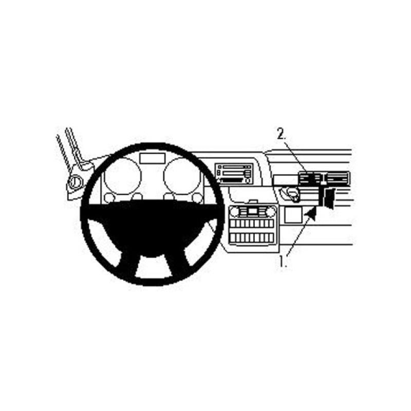 Montage B&uuml;gel, optimiert f&uuml;r Touchscreens, PDAs, Taximeter, Bildschirme und Drucker