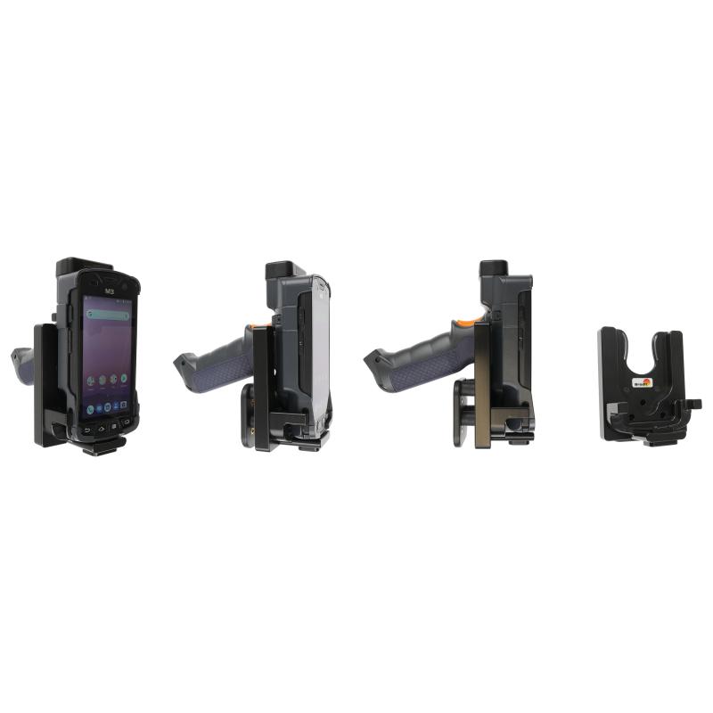Halterung, passiv, mit Vibrationsschutz, AMPS, passend f&uuml;r SM10, SM15