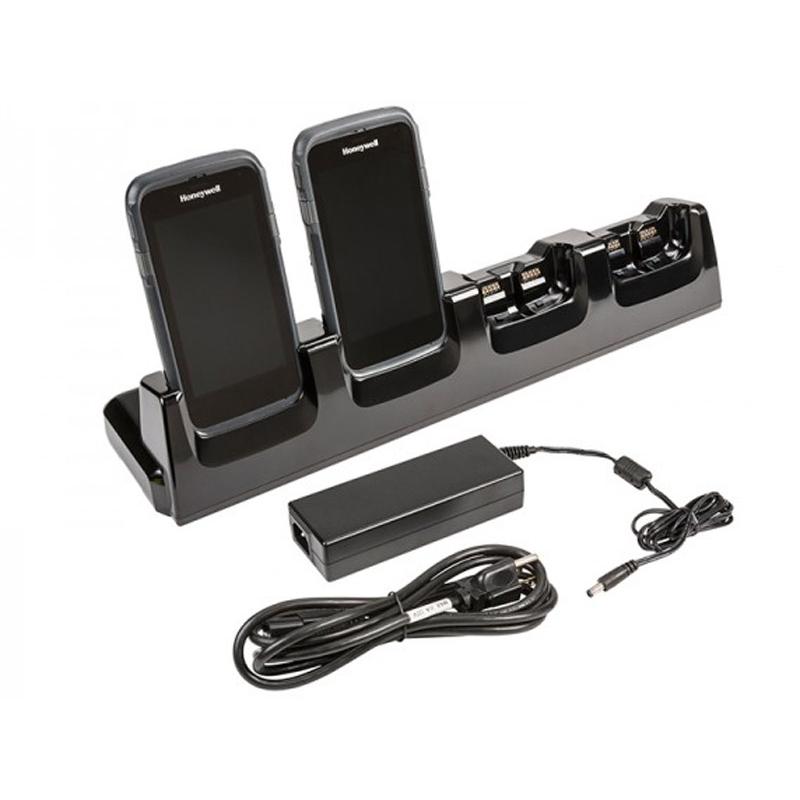 Honeywell ChargeBase Ladestation 4-fach f&uuml;r CT60/CT50-Serie inkl. Netzteil und Netzkabel