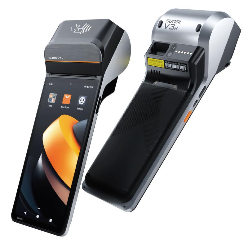 Sunmi V3, 2D,  A13 GMS EDLA, USB-C, BT (BLE, 5.0), WLAN, SIM, 4G, NFC