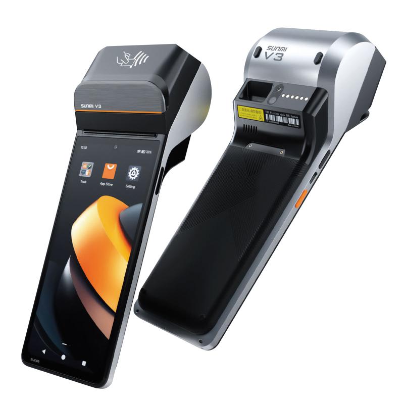 Sunmi V3, A13 Sunmi OS, USB-C, BT (BLE, 5.0), WLAN, eSIM, 4G