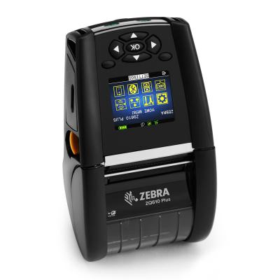 Zebra ZQ610 Plus (203dpi), LTS, RS232, BT (BLE), Wi-Fi 6, Akku 3250 mAh, G&uuml;rtelclip, Schultergurt