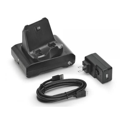Zebra Lade-u. &Uuml;bertragungsstation 1-fach f&uuml;r ZQ3xx-Serie, NT (USB), Netzkabel (USB A auf C)