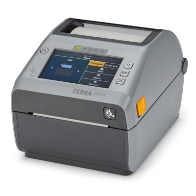 Zebra ZD621d, 8 Punkte/mm (203dpi), Cutter, Disp., RTC, USB, USB-Host, RS232, BT, Ethernet, WLAN, gr