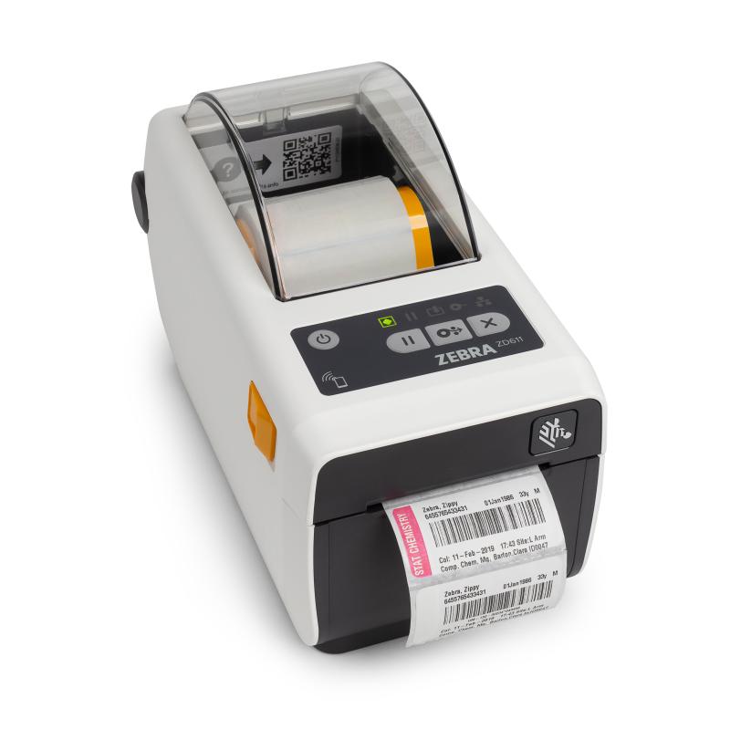Zebra ZD611D-HC, 12 Punkte(300dpi), BT (BLE), Wei&szlig;, Thermodirekt
