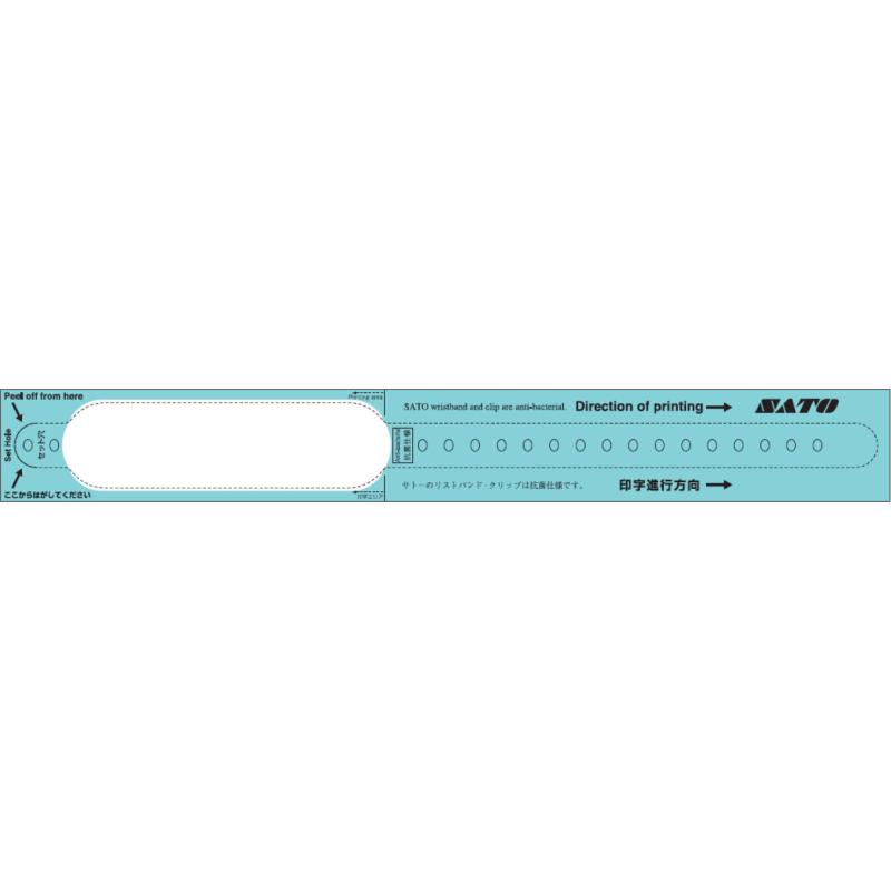 Sato Wristband, TT, Erwachsene, Breit, Blau