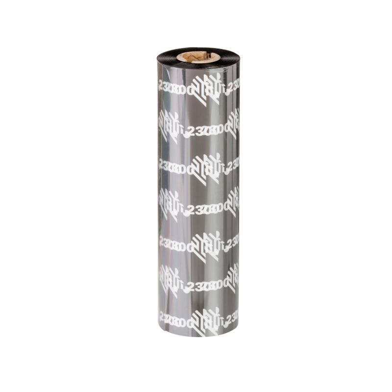 Thermotransferband, Zebra, 2300, Wachs, Rollenbreite: 110mm, Kernbreite: 110mm, Kern: 12,7mm, L&auml;nge: