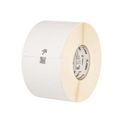 Zebra, Etikettenrolle, Normalpapier, matt beschichtet, Kern: 76mm, Durchmesser: 200mm, 66088