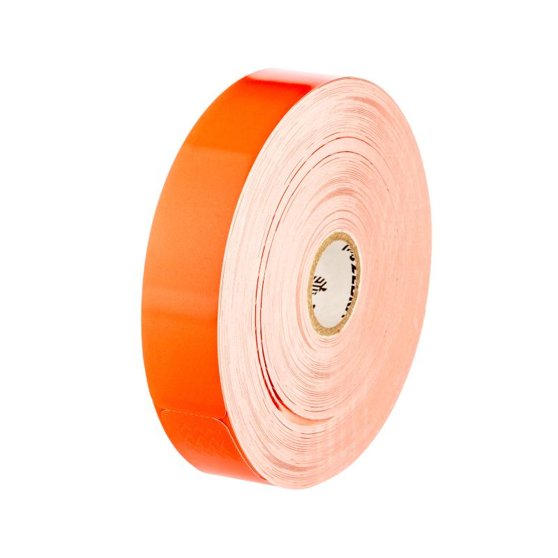 Z-Band Splash Armb&auml;nder Zebra Desktop Drucker, 4x Rollen pro Kit (350 B&auml;nder pro Rolle), Farbe: rot