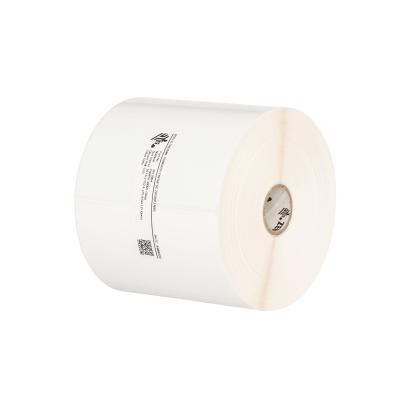 Etikettenrolle, Zebra, PolyE 3100T, Kunststoff (Polyethylen), gl&auml;nzend, Kern: 76mm, Durchmesser 200m