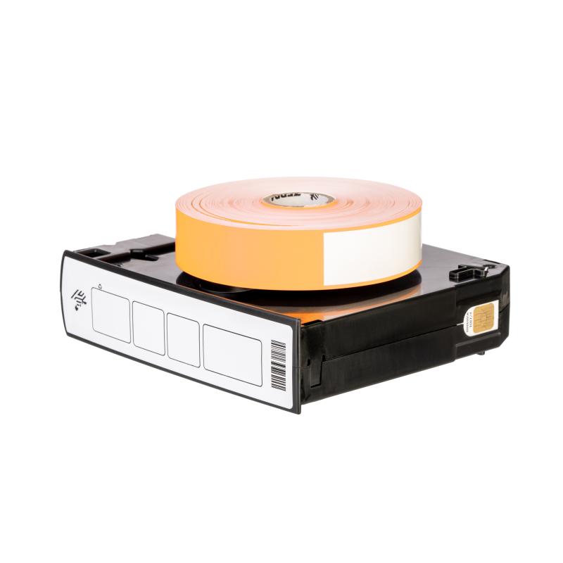 6x Zebra Z-Band Ultrasoft, Patrone, 175/Rolle, Orange