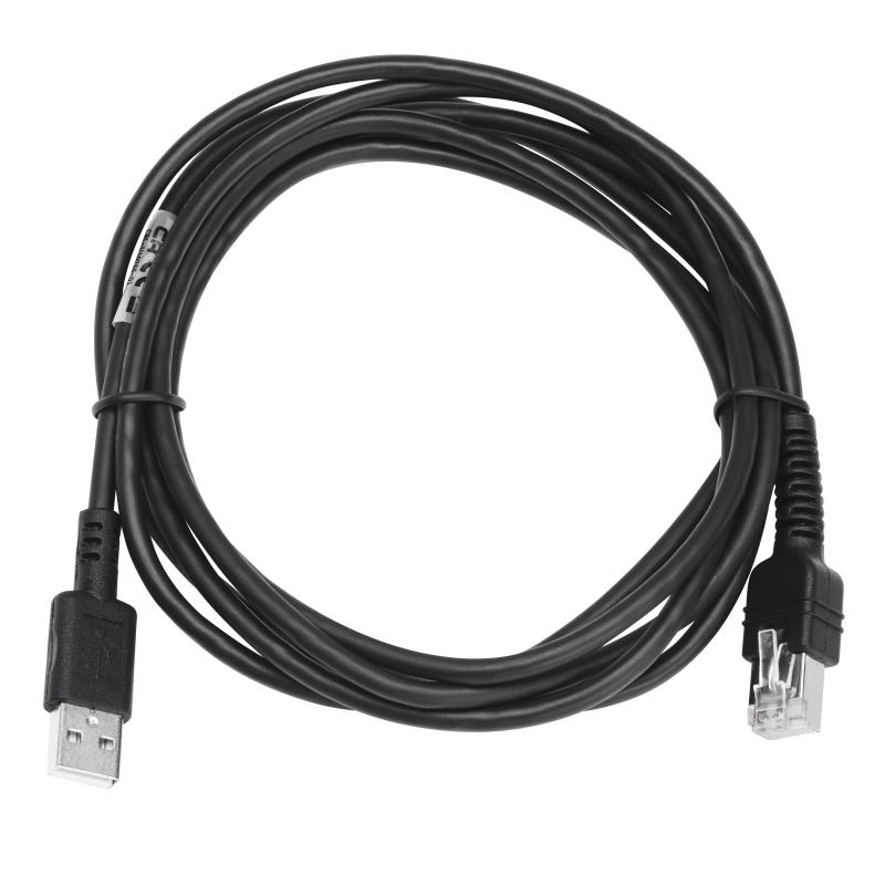Verbindungskabel USB, L&auml;nge: 2,1m, gerade