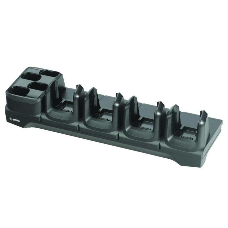 Zebra MC3300 8-fach Ethernet Lade-/&Uuml;bertragungsstation f&uuml;r 4x MC3300 + 4x MC3300/MC3200 Ersatzakkus