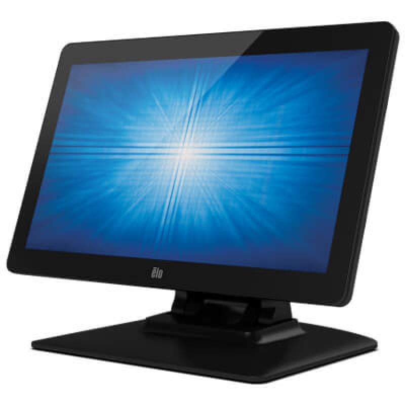 Elo 1502L, 39,6cm (15,6''), Projected Capacitive, 10 TP, schwarz, Standfu&szlig;
