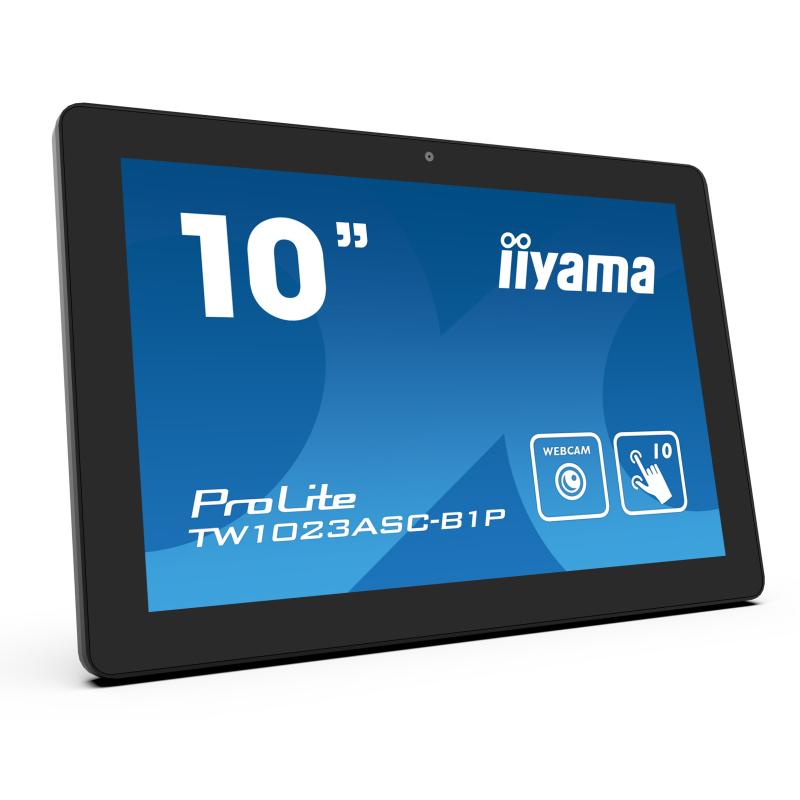 iiyama ProLite TW1023ASC-B3P, 10.1" (25.5 cm) PCAP 10 Punkt Touchmonitor PC mit Android