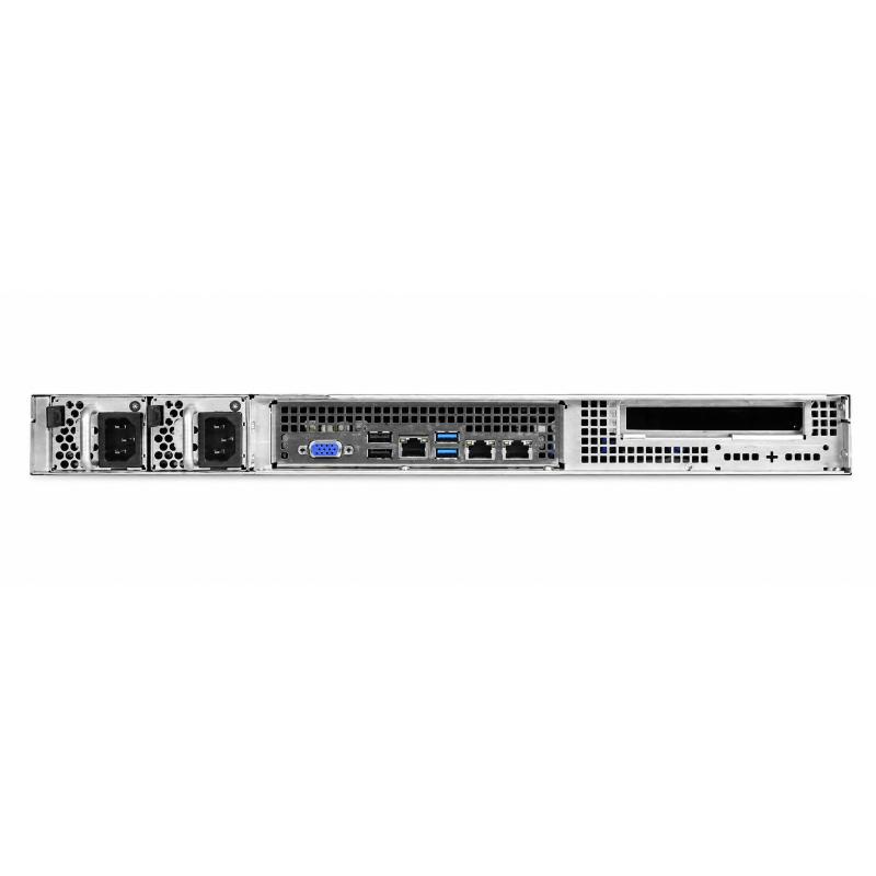 19" Geh&auml;use RM-146 1HE, 400W, 4xHDD schw