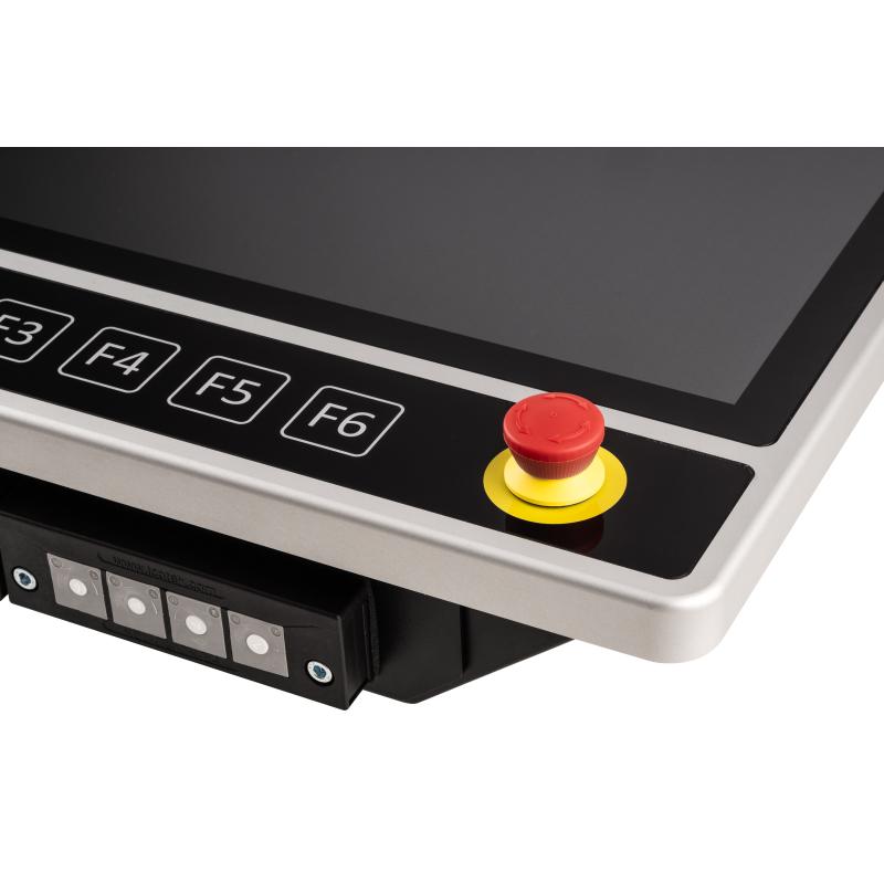 InduSmart 21,5'' Panel-PC BlackLine 21c Intel Celeron 4305UE, 8GB 128GB SSD Not-Aus WLAN
