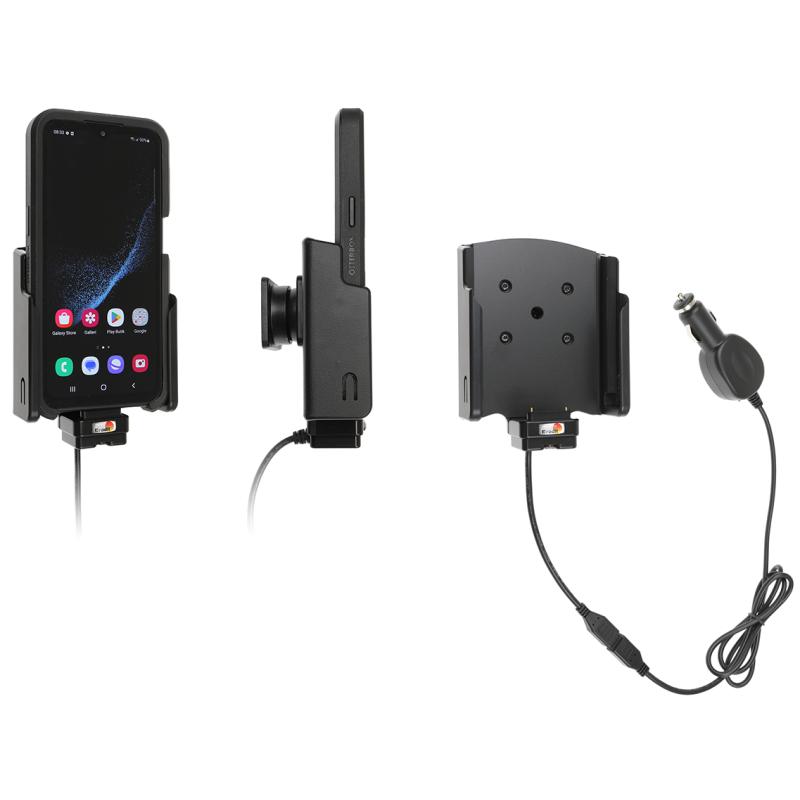 Aktive Halterung, mit USB-Cable und Zigaretten-Adapter, passend f&uuml;r: Galaxy XCover 6 Pro (incl. Otte