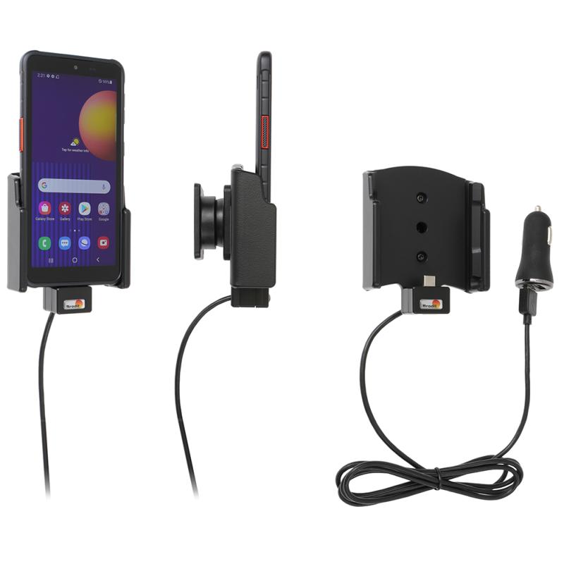 KFZ-Ladestation, inkl.: KFZ-Netzteil (12/24 V), passend f&uuml;r: Galaxy Xcover 5