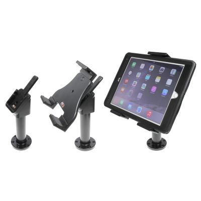Drehbare Sockelhalterung, einstellbarer Halter, drehbar 345&deg;, f&uuml;r Tablets 140mm-195mm