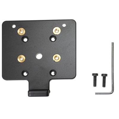 Montageplatte, AMPS-L&ouml;cher, ABS/Acetal, passend f&uuml;r: ZQ520