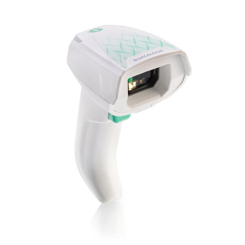Datalogic Gryphon GBT4600 HC, BT, 2D, HP, BT (BLE), Qi, wei&szlig;